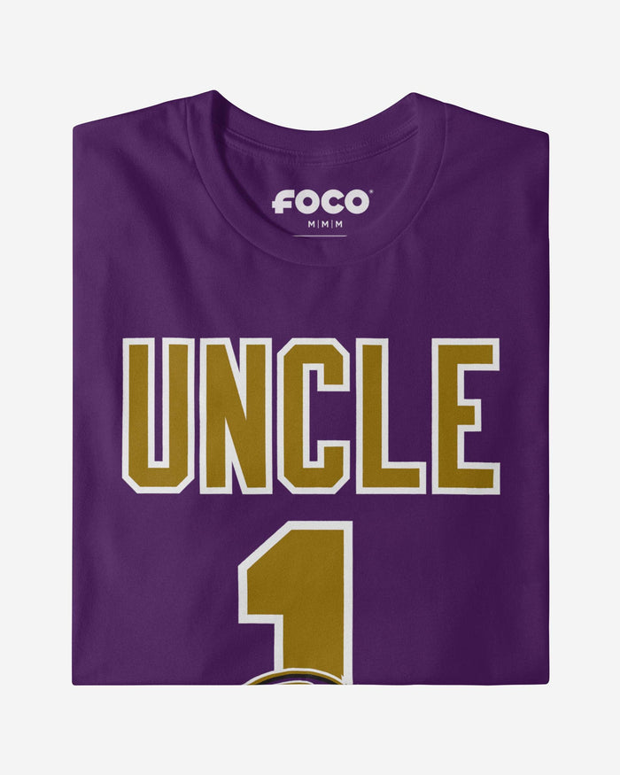 Baltimore Ravens Number 1 Uncle T-Shirt FOCO - FOCO.com