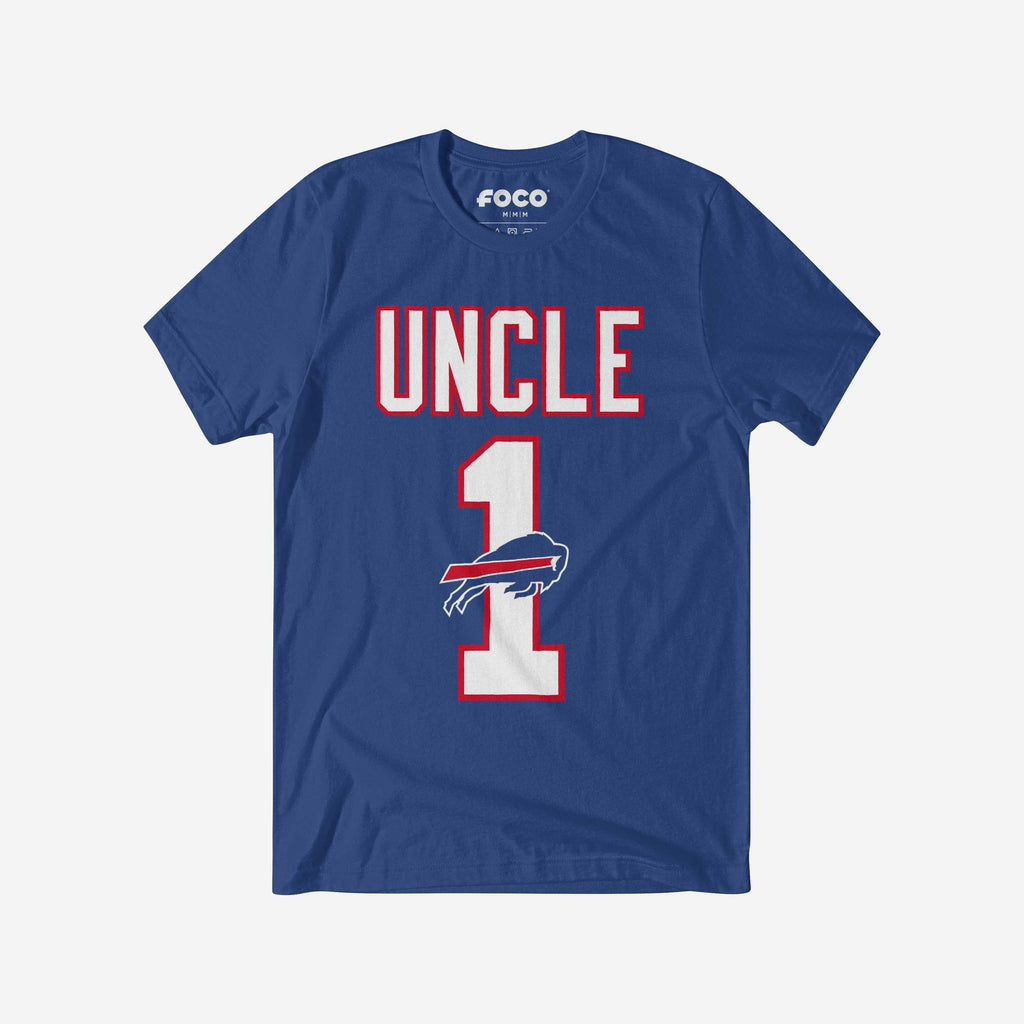 Buffalo Bills Number 1 Uncle T-Shirt FOCO S - FOCO.com