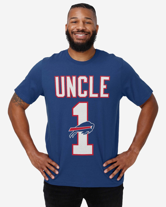 Buffalo Bills Number 1 Uncle T-Shirt FOCO - FOCO.com