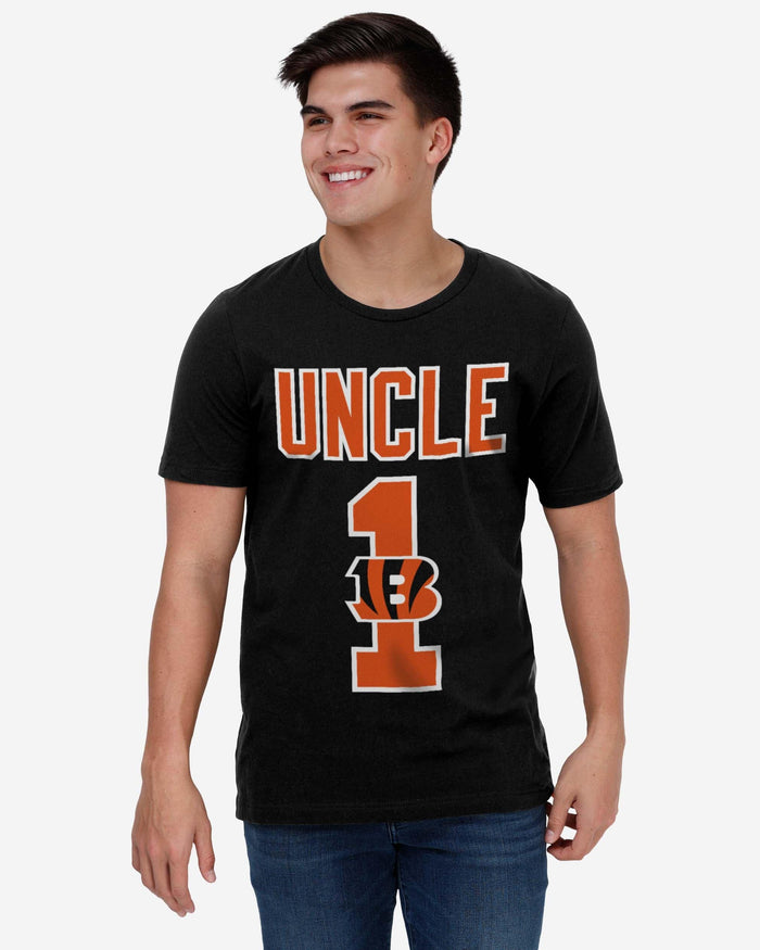 Cincinnati Bengals Number 1 Uncle T-Shirt FOCO - FOCO.com