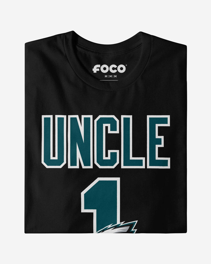 Philadelphia Eagles Number 1 Uncle T-Shirt FOCO - FOCO.com