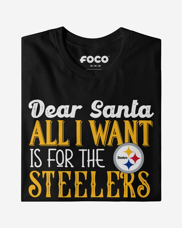 Pittsburgh Steelers All I Want T-Shirt FOCO - FOCO.com
