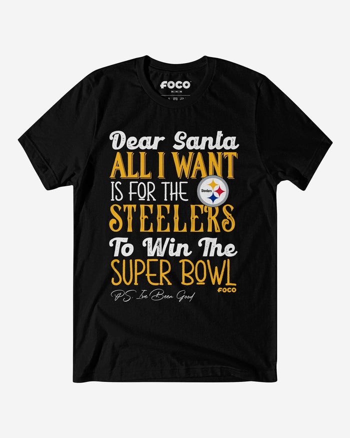 Pittsburgh Steelers All I Want T-Shirt FOCO S - FOCO.com