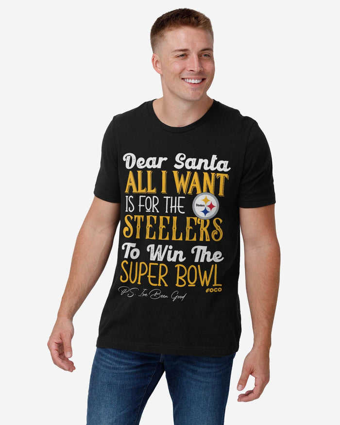 Pittsburgh Steelers All I Want T-Shirt FOCO - FOCO.com