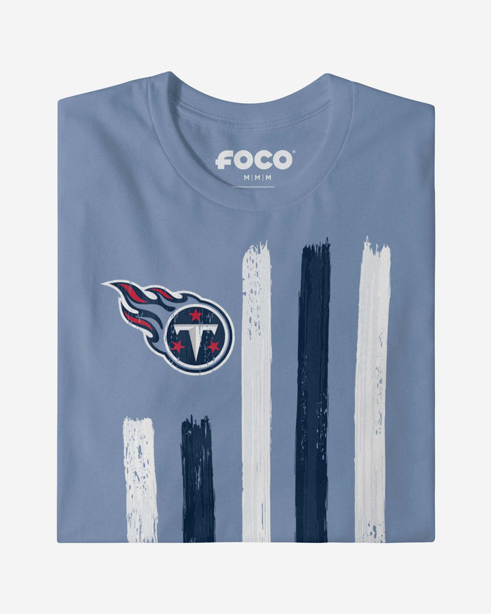 Tennessee Titans Brushstroke Flag T-Shirt FOCO - FOCO.com