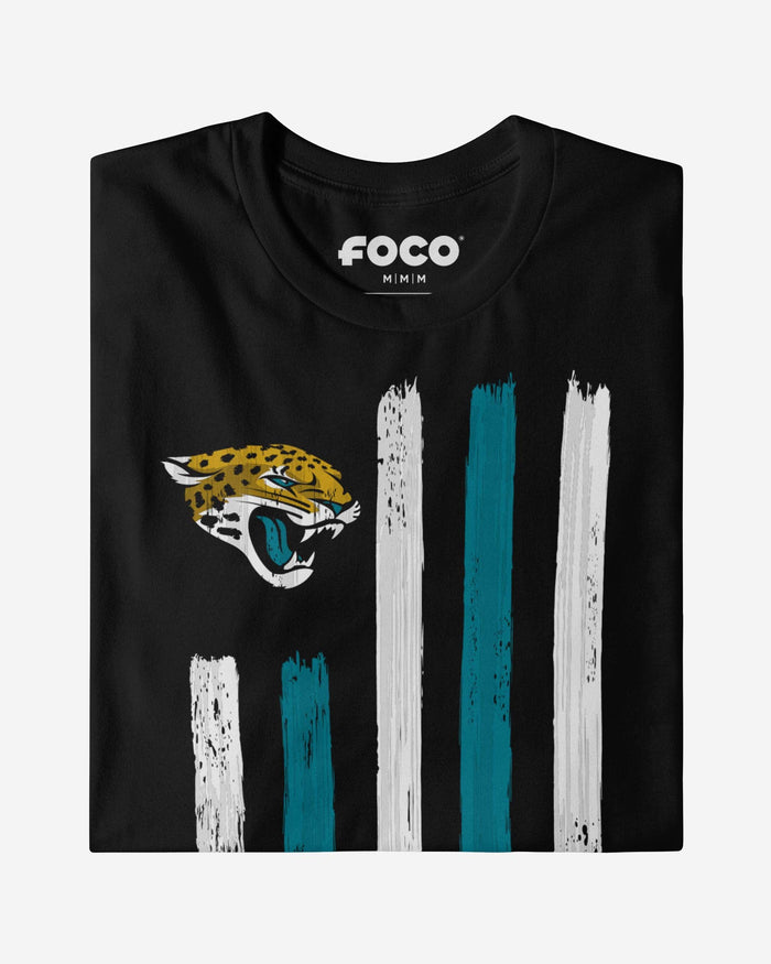 Jacksonville Jaguars Brushstroke Flag T-Shirt FOCO - FOCO.com