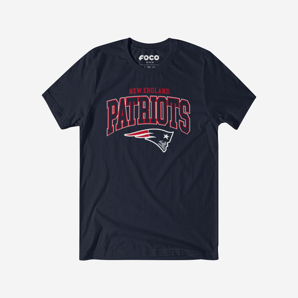 New England Patriots Classic Logo T-Shirt FOCO Navy S - FOCO.com