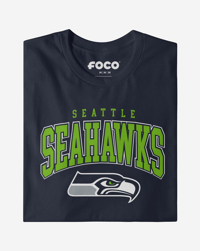 Seattle Seahawks Classic Logo T-Shirt FOCO - FOCO.com