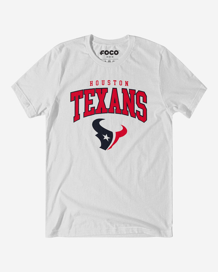 Houston Texans Classic Logo T-Shirt FOCO White S - FOCO.com