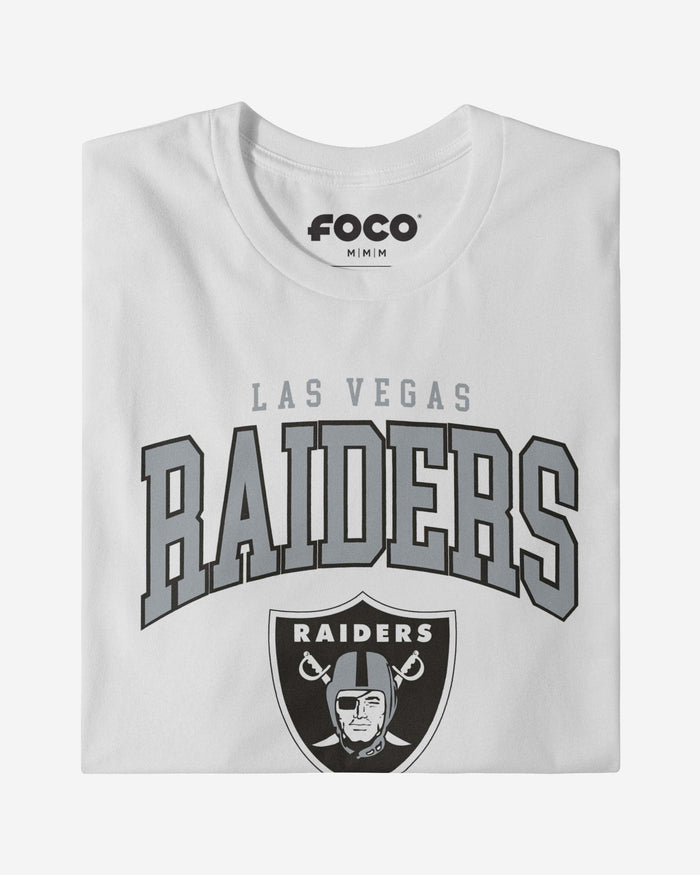 Las Vegas Raiders Classic Logo T-Shirt FOCO - FOCO.com