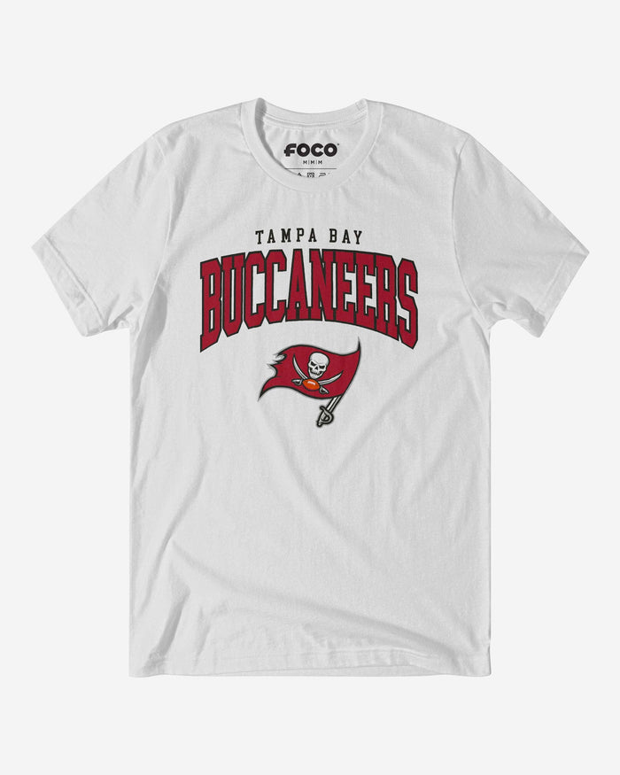 Tampa Bay Buccaneers Classic Logo T-Shirt FOCO White S - FOCO.com