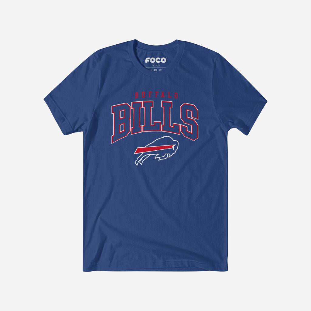 Buffalo Bills Classic Logo T-Shirt FOCO True Royal S - FOCO.com