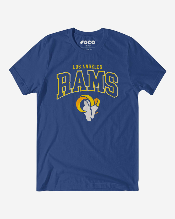 Los Angeles Rams Classic Logo T-Shirt FOCO True Royal S - FOCO.com