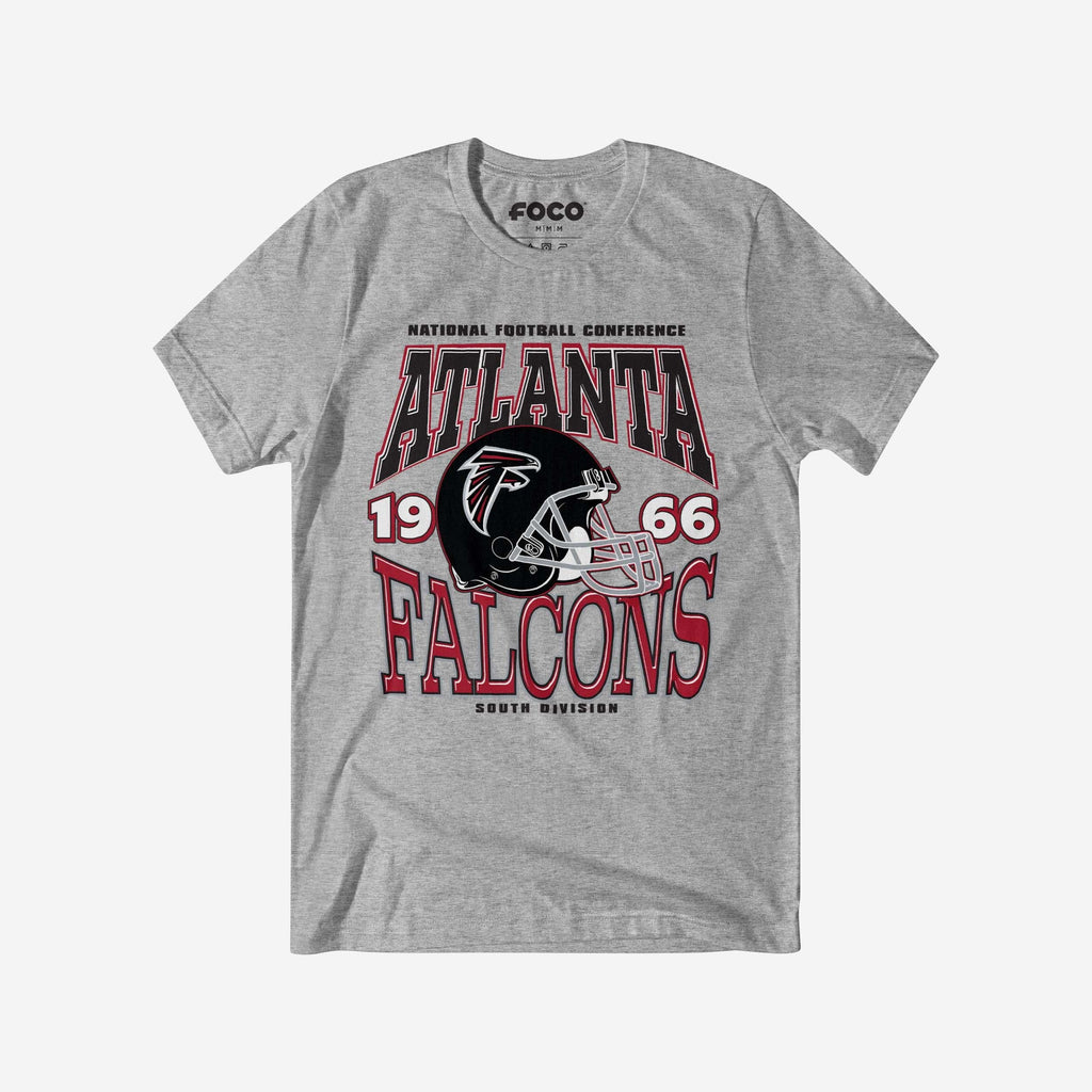 Atlanta Falcons Classic Team Helmet T-Shirt FOCO S - FOCO.com