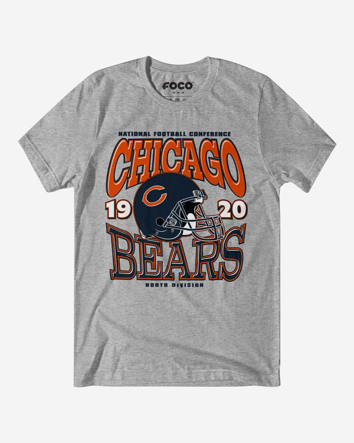 Chicago Bears Classic Team Helmet T-Shirt FOCO S - FOCO.com