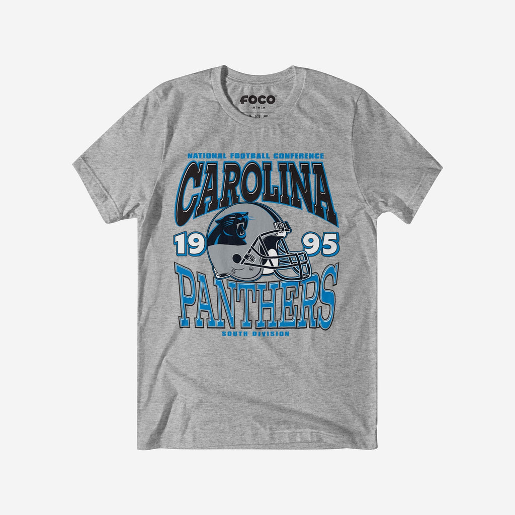 Carolina Panthers Classic Team Helmet T-Shirt FOCO S - FOCO.com