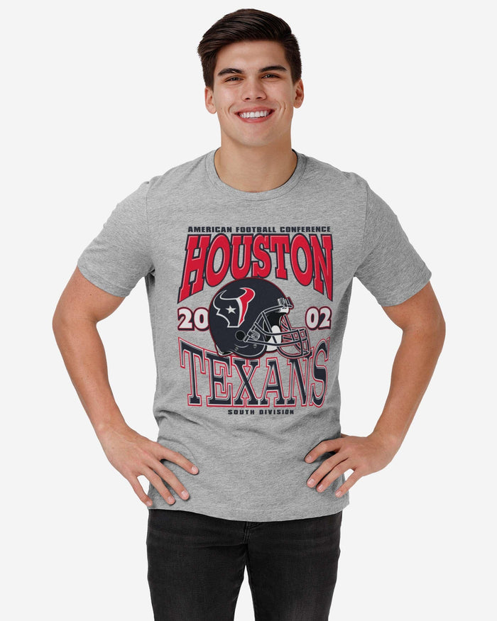 Houston Texans Classic Team Helmet T-Shirt FOCO - FOCO.com