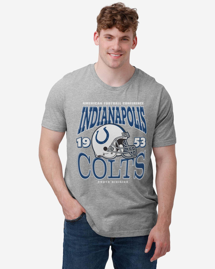 Indianapolis Colts Classic Team Helmet T-Shirt FOCO - FOCO.com