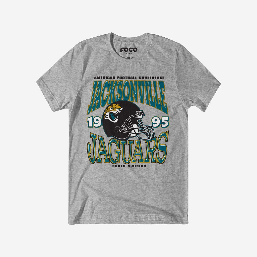 Jacksonville Jaguars Classic Team Helmet T-Shirt FOCO S - FOCO.com