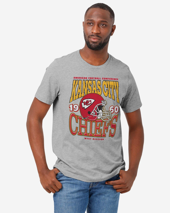 Kansas City Chiefs Classic Team Helmet T-Shirt FOCO - FOCO.com