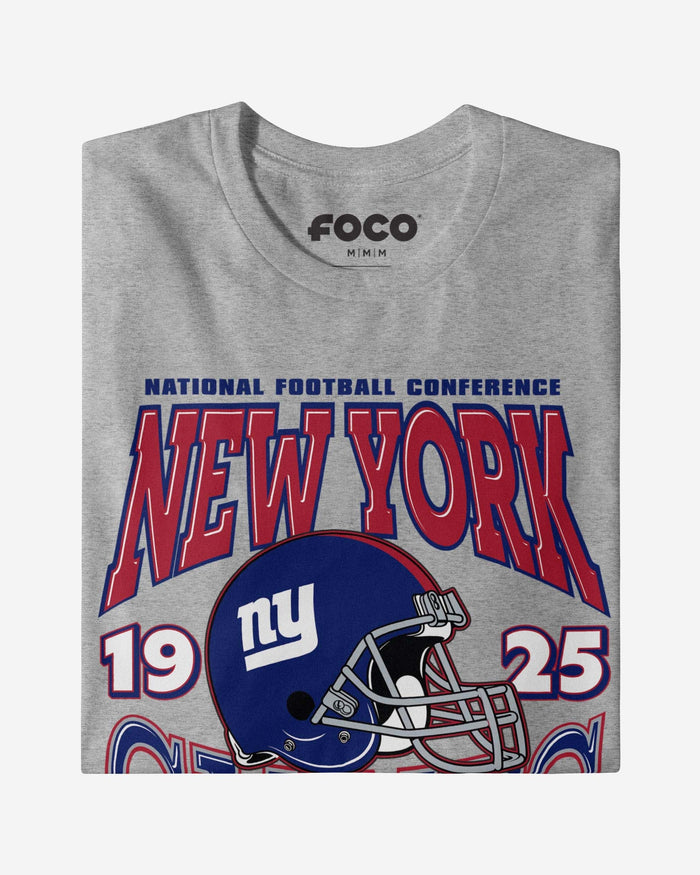 New York Giants Classic Team Helmet T-Shirt FOCO - FOCO.com