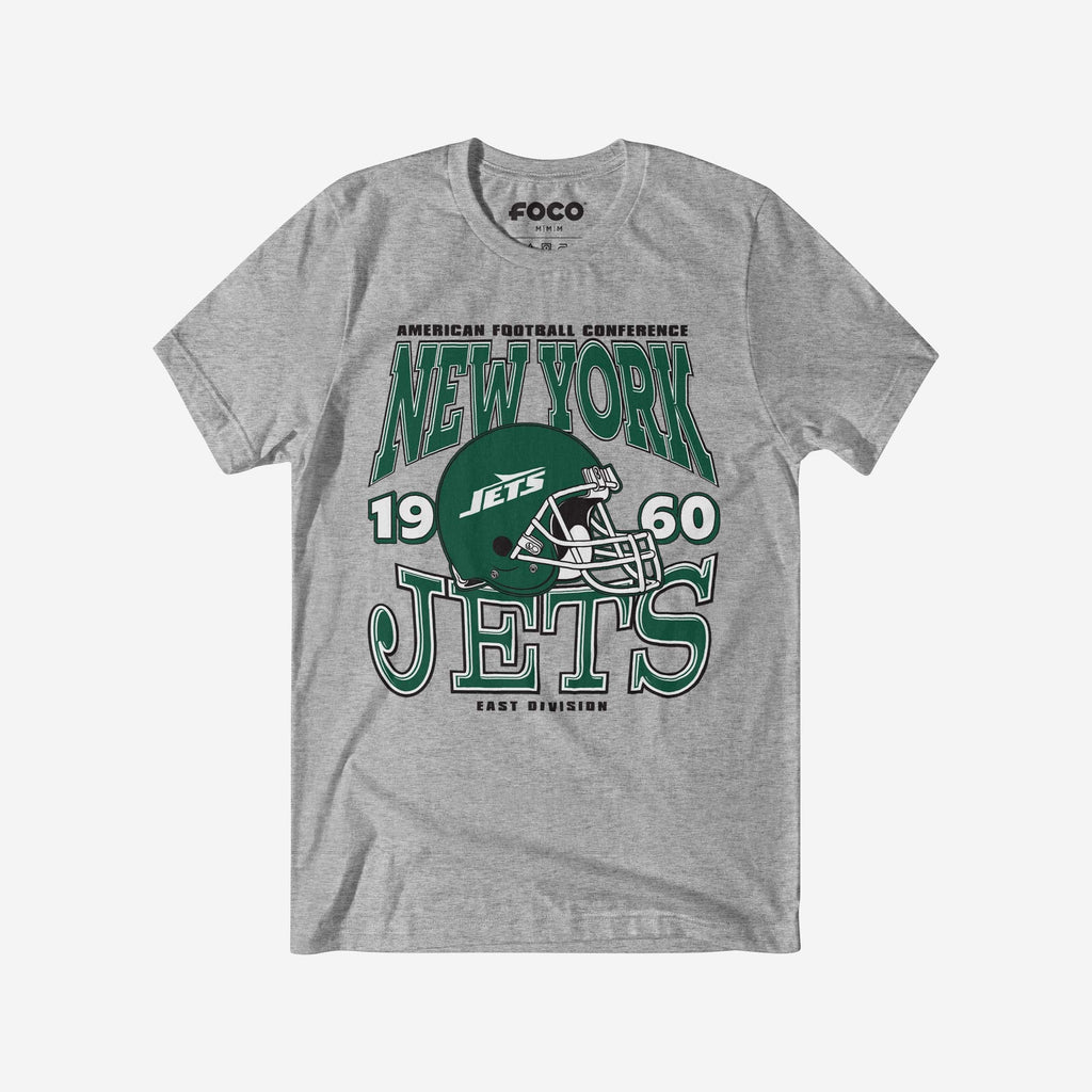 New York Jets Classic Team Helmet T-Shirt FOCO S - FOCO.com