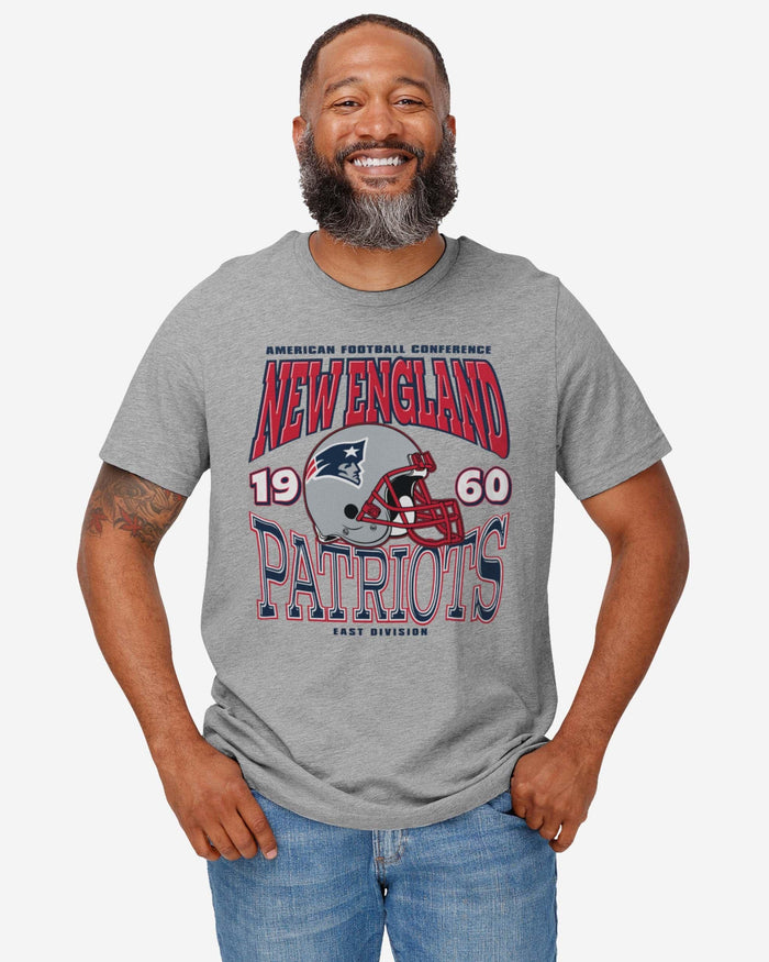 New England Patriots Classic Team Helmet T-Shirt FOCO - FOCO.com