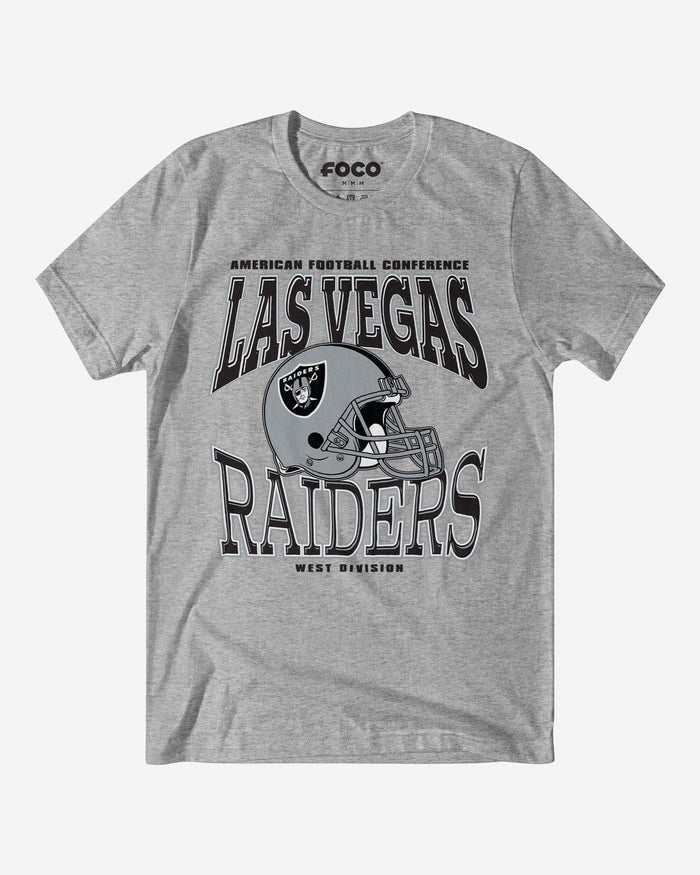 Las Vegas Raiders Classic Team Helmet T-Shirt FOCO S - FOCO.com