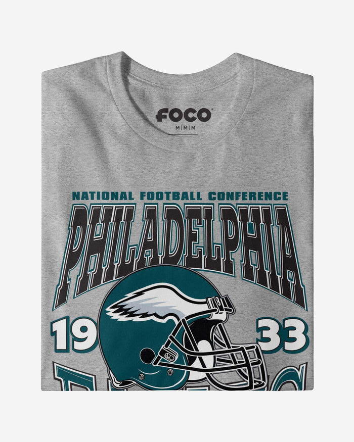 Philadelphia Eagles Classic Team Helmet T-Shirt FOCO - FOCO.com