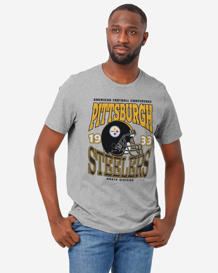 Pittsburgh Steelers Classic Team Helmet T-Shirt FOCO - FOCO.com