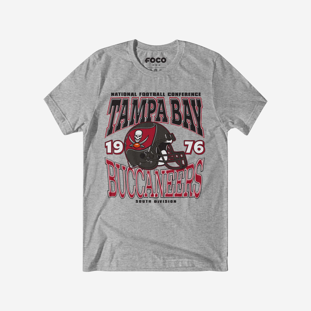 Tampa Bay Buccaneers Classic Team Helmet T-Shirt FOCO S - FOCO.com