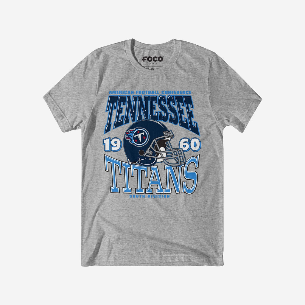 Tennessee Titans Classic Team Helmet T-Shirt FOCO S - FOCO.com