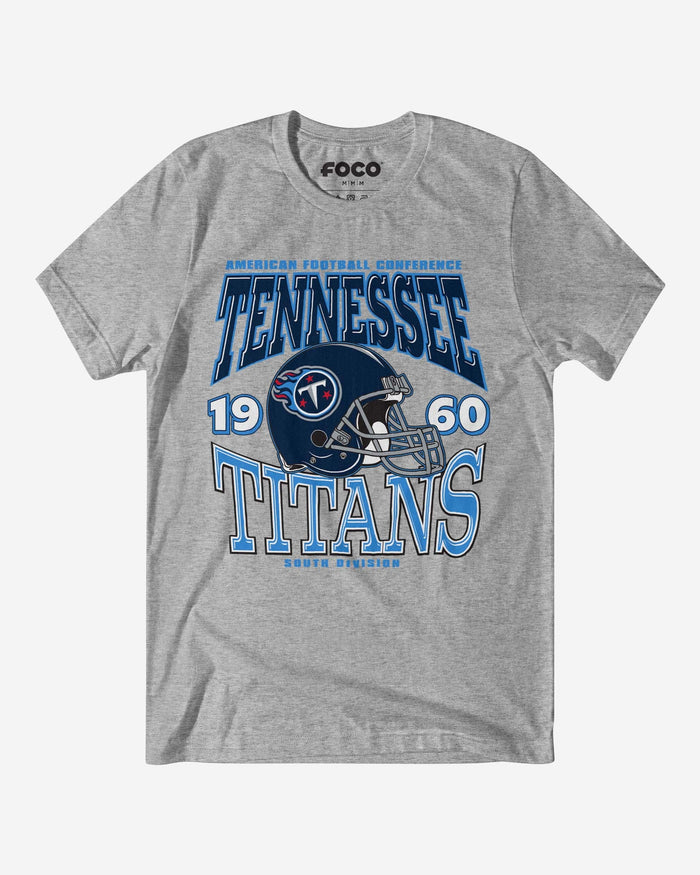 Tennessee Titans Classic Team Helmet T-Shirt FOCO S - FOCO.com