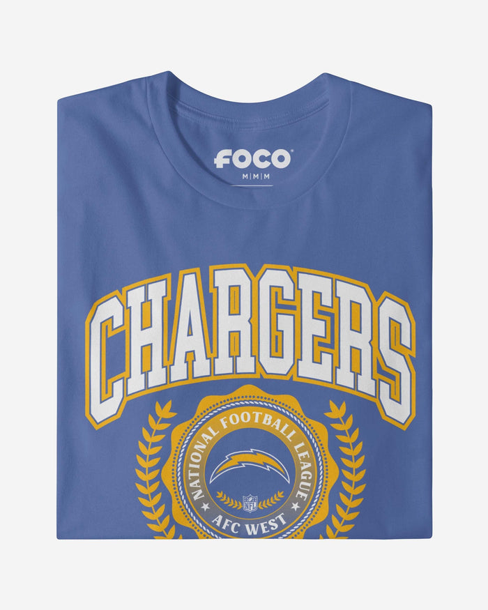 Los Angeles Chargers Team Crest T-Shirt FOCO - FOCO.com