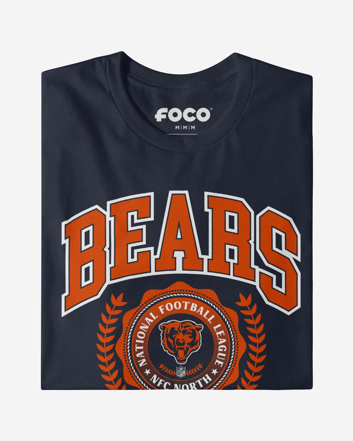 Chicago Bears Team Crest T-Shirt FOCO - FOCO.com