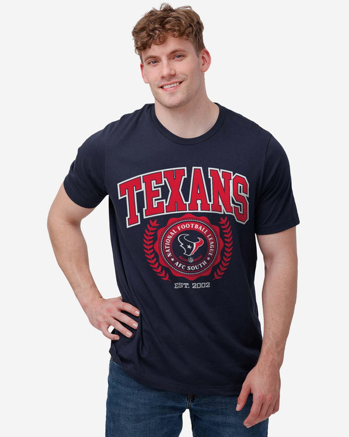 Houston Texans Team Crest T-Shirt FOCO - FOCO.com