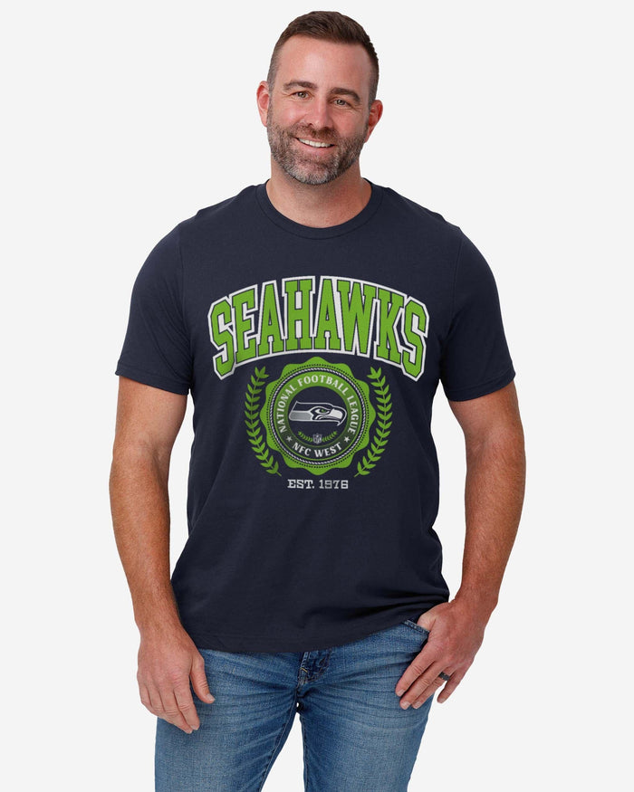 Seattle Seahawks Team Crest T-Shirt FOCO - FOCO.com