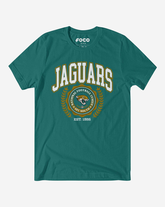 Jacksonville Jaguars Team Crest T-Shirt FOCO Marine S - FOCO.com