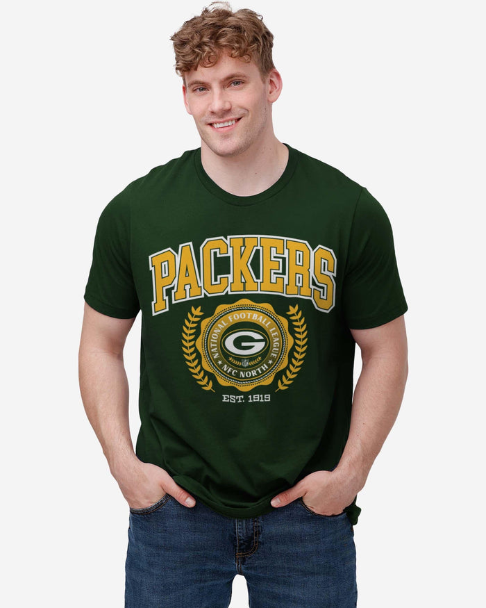 Green Bay Packers Team Crest T-Shirt FOCO - FOCO.com