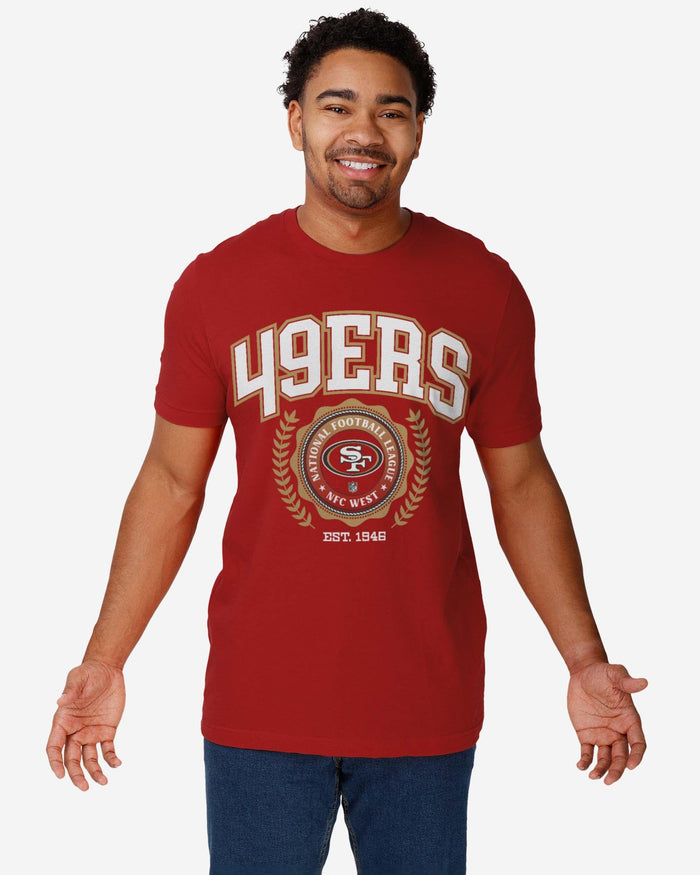 San Francisco 49ers Team Crest T-Shirt FOCO - FOCO.com