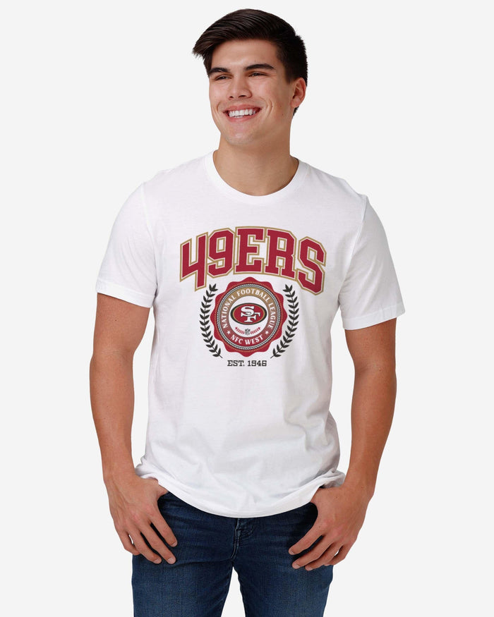 San Francisco 49ers Team Crest T-Shirt FOCO - FOCO.com