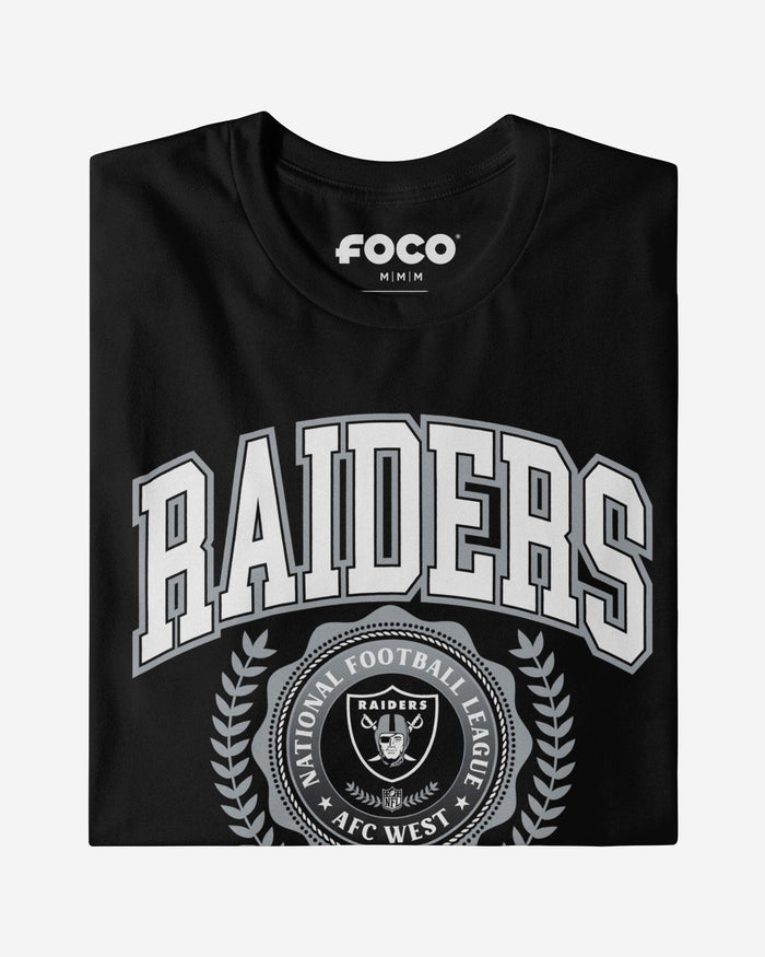 Las Vegas Raiders Team Crest T-Shirt FOCO - FOCO.com