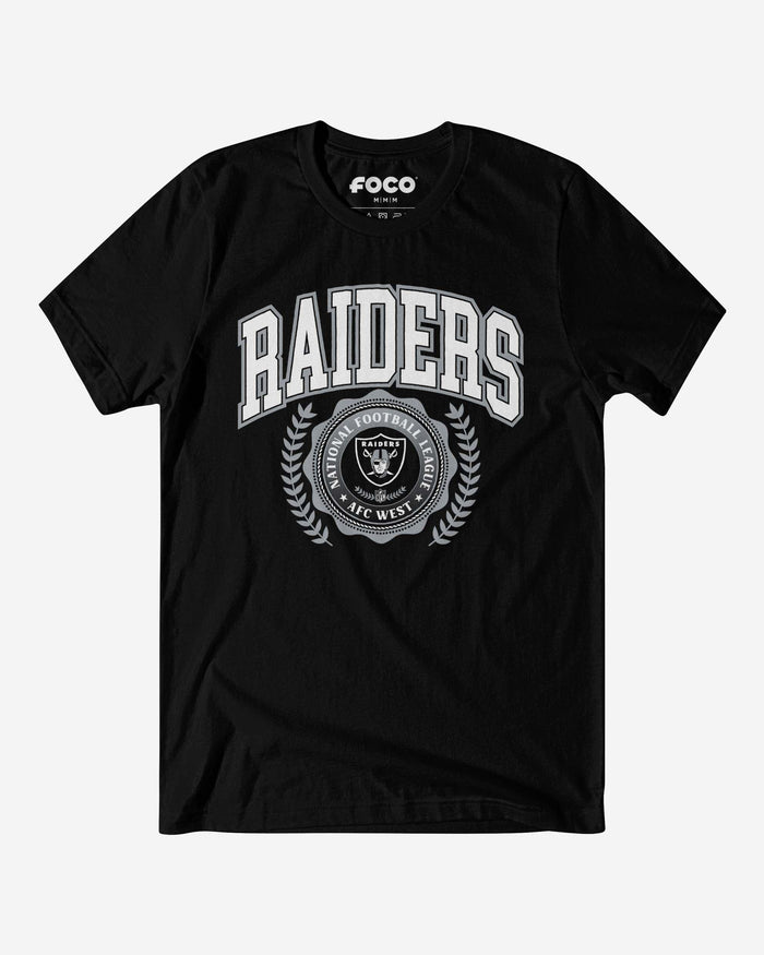 Las Vegas Raiders Team Crest T-Shirt FOCO Black S - FOCO.com