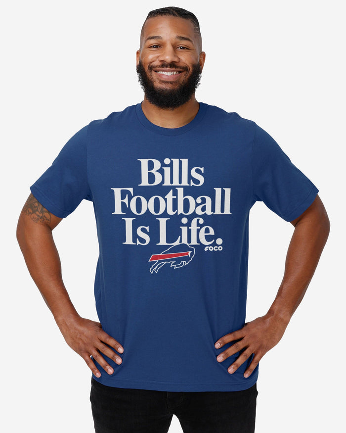 Buffalo Bills Football is Life T-Shirt FOCO - FOCO.com