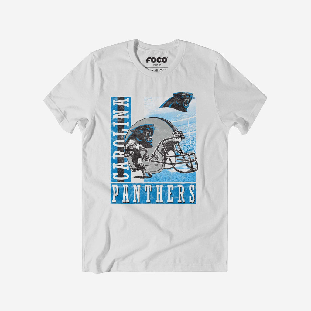 Carolina Panthers Helmet Dash T-Shirt FOCO S - FOCO.com