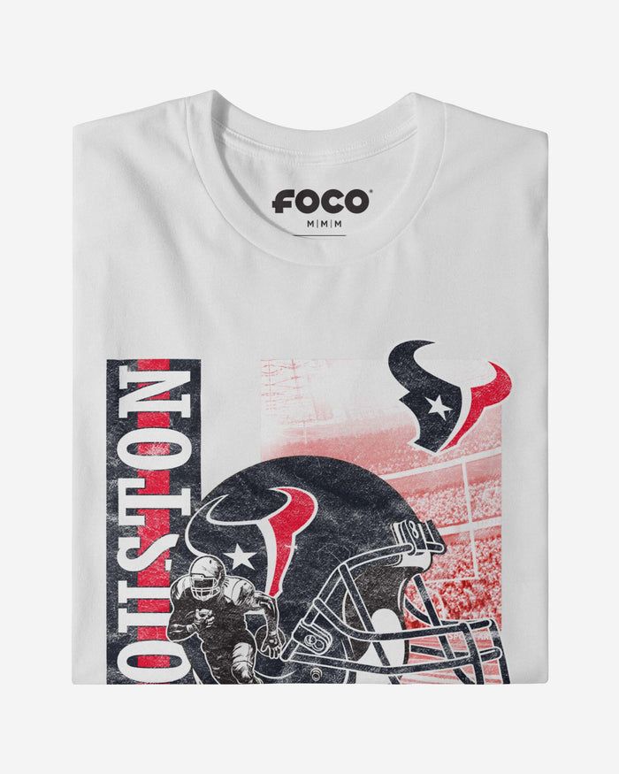 Houston Texans Helmet Dash T-Shirt FOCO - FOCO.com