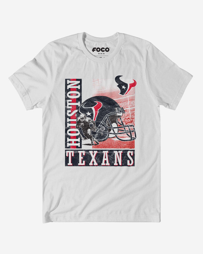 Houston Texans Helmet Dash T-Shirt FOCO S - FOCO.com