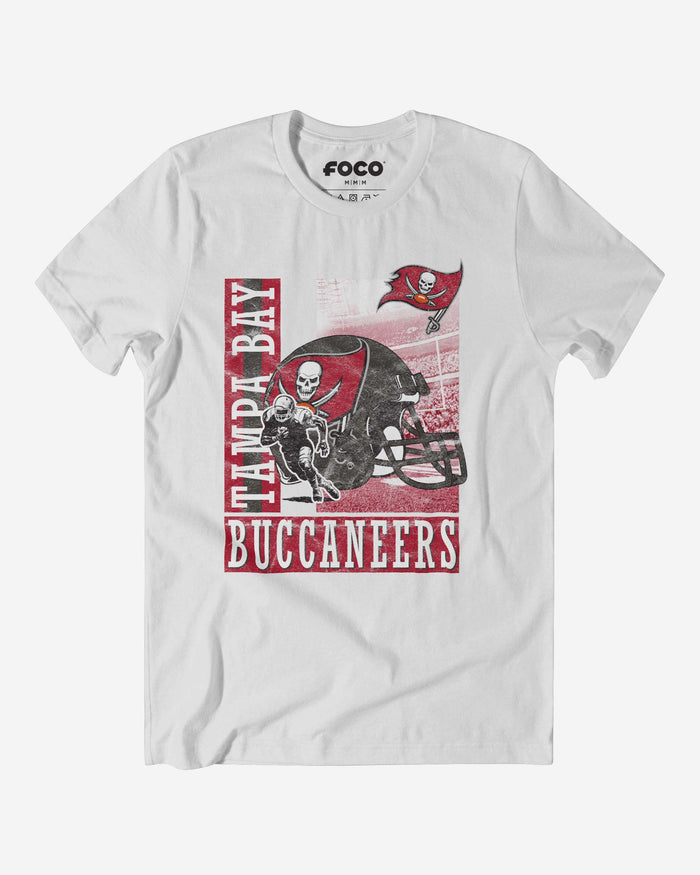 Tampa Bay Buccaneers Helmet Dash T-Shirt FOCO S - FOCO.com