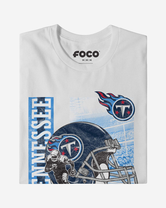 Tennessee Titans Helmet Dash T-Shirt FOCO - FOCO.com