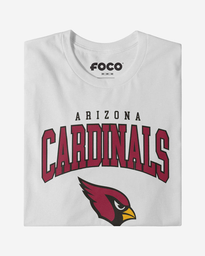 Arizona Cardinals Classic Arched Logo Long Sleeve T-Shirt FOCO - FOCO.com